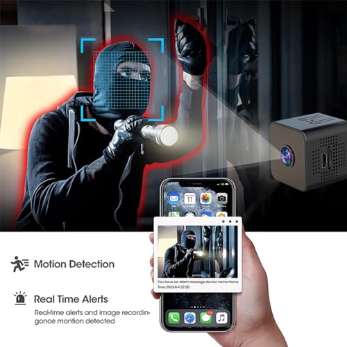 EvikOo Mini Telecamera Spia Nascosta, 1080P HD