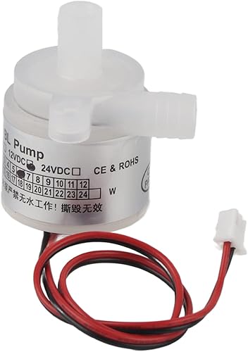 1 unids 12V DC 6W Mini Brushless zlwb 12 dispensador de agua blanco para sistema de circulación de agua