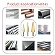 CEEYSEE 3 Stücke Hex Shank Stufenbohrer Set HSS Titanbeschichtete Konusbohrer Schälbohrer für Metall, Holz, Kunststoffe, DIY Kegelbohrer 3-12mm/4-12mm/4-20mm