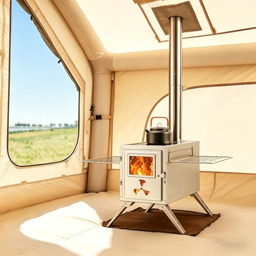 Inflatable Hot Tent with Stove Jack