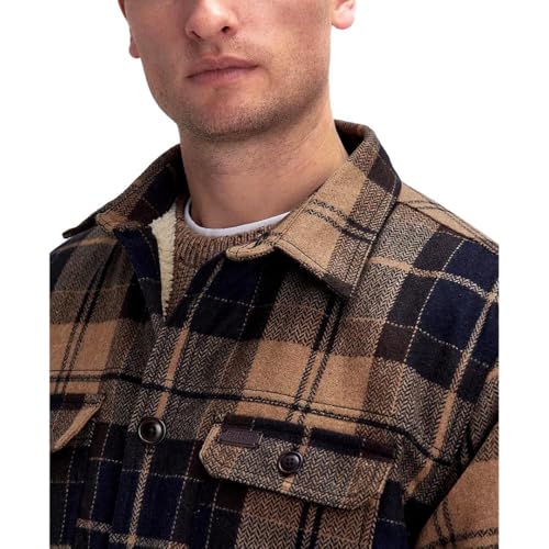 Barbour Men's Willberry Fleeced Overshirt, Autumn Dress3