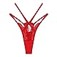 Sexy String Verschiedene Größen | Tanga rot | Stringtanga mit Spitze | Frauen Unterwäsche | Damen Tangas | Damen-Unterhosen | Women Underwear | erotische Reizwäsche (as3, Alpha, m, Regular, Regular)