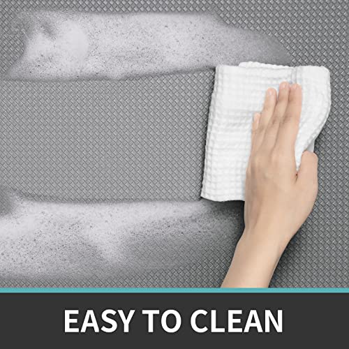 Dexi Kitchen Rugs And Mats Anti Fatigue Mat Cushioned Comfort Runner Rug Standing Floor Rugs Set Of 2,17"X29"+17"X59", Grey #TOP3