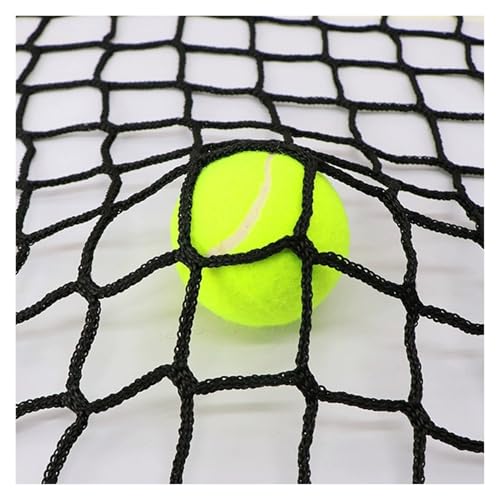 DTVEW Malla de Cuerda Malla para Balcones Red de Seguridad para Barandilla de Escalera 4cm/4mm Red de Cuerda de Poliéster Sin Nudos Red de Protección Patio(1.2x8m)