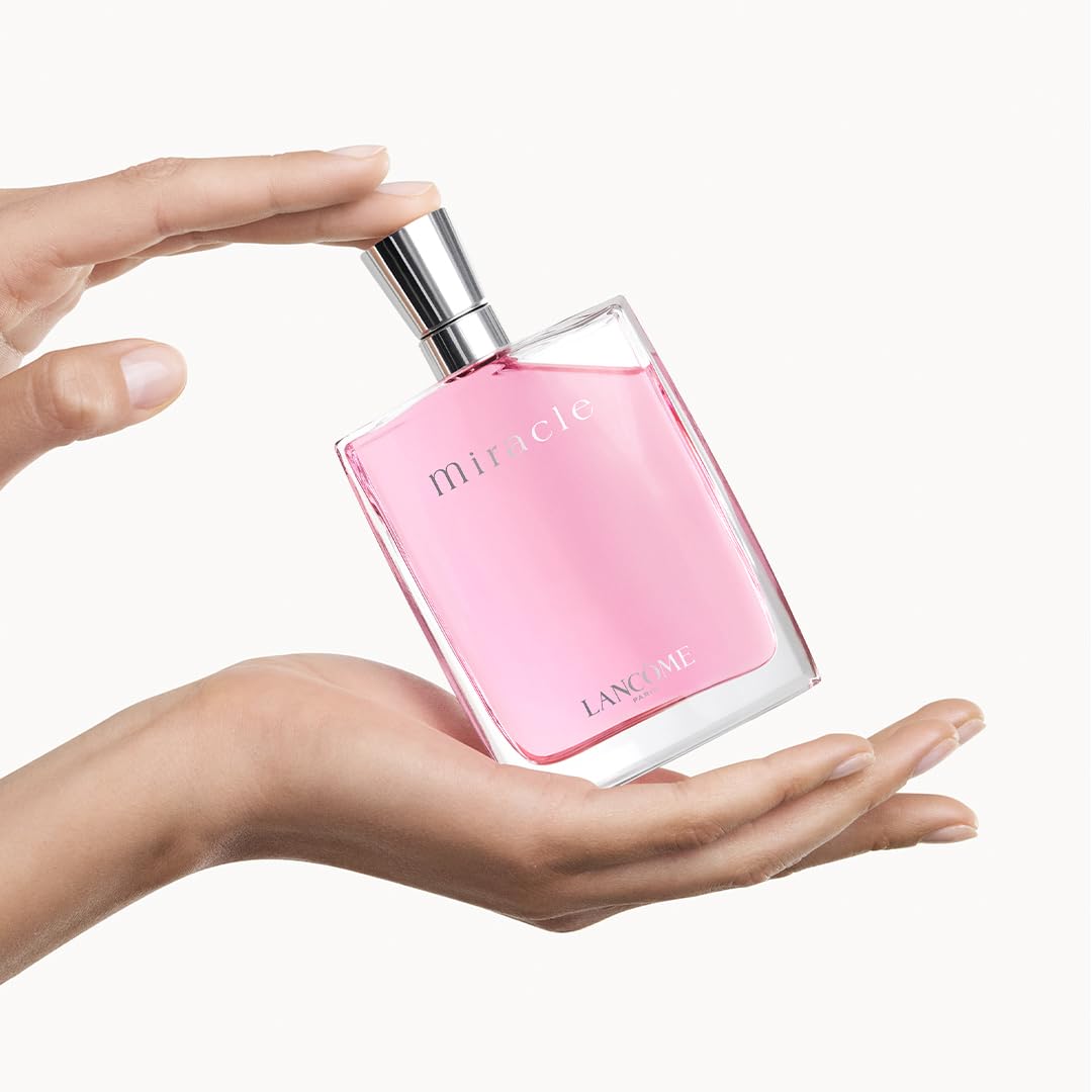 Lancôme Miracle Eau de Parfum - Long Lasting Fragrance with Notes of Magnolia, Ginger & Amber - Spicy & Floral Women's Perfume