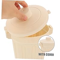 Vista 6 de Cabilock Caja de almacenamiento de escritorio multifunción Bote de basura Soporte de pluma de plástico Contenedor de cepillo de maquillaje