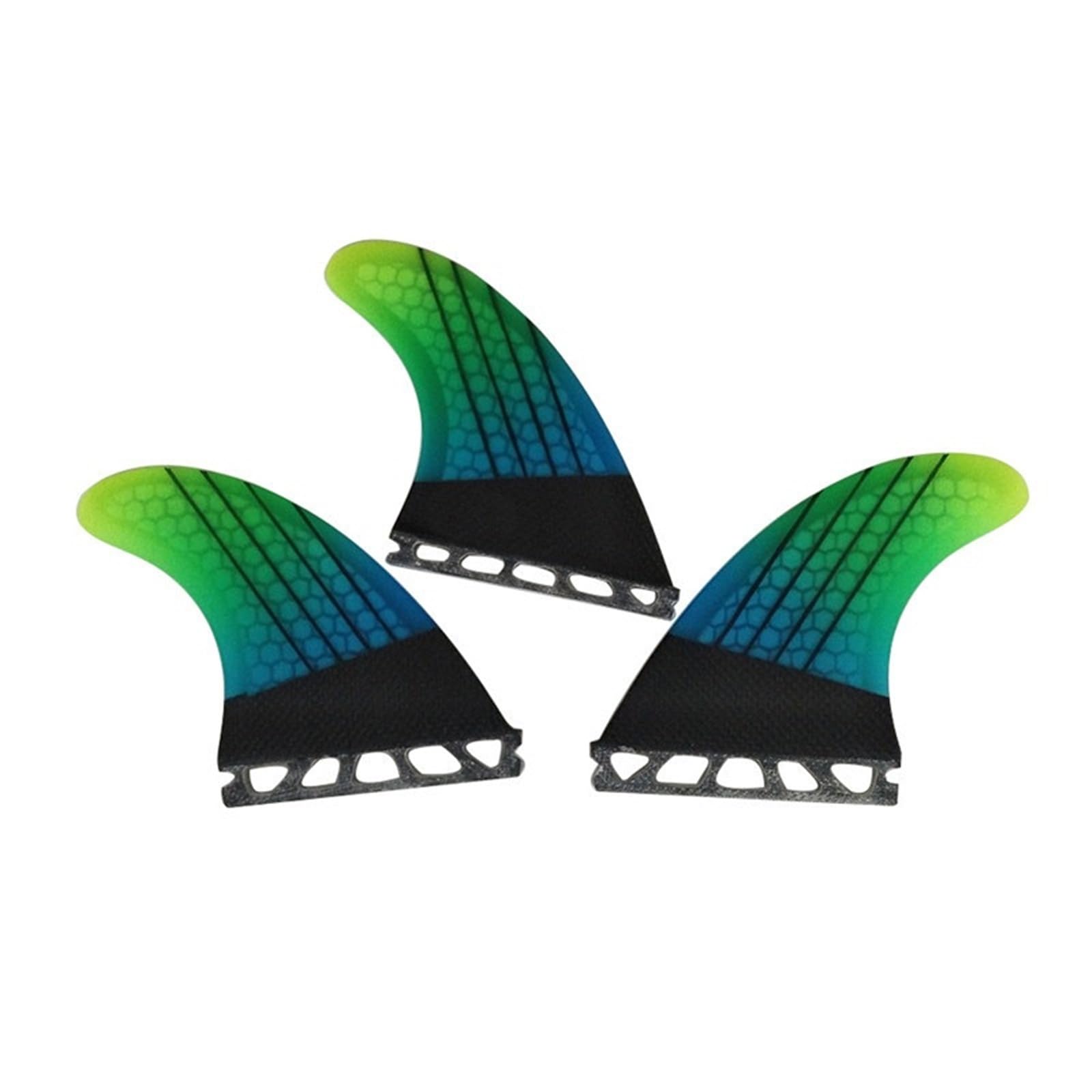 M Tri Fins Aletas for Tablas de Surf Fibra Carbono Propulsor Aletas Fácil de reemplazar