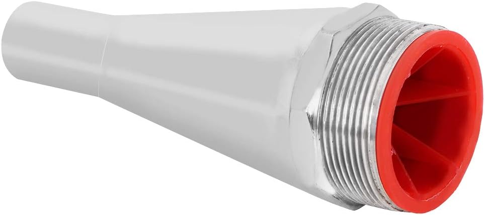 Tyenaza Stainless Steel DN50 Water Fountain Nozzle, G2in 57mm Straight Pool Jet Spray Head for Decorative Ponds, Garden Pools