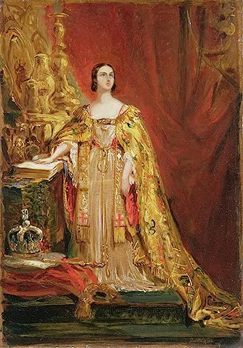 Peinture Poster Impression Tableaux pour Salon Moderne Reine de George Hayter