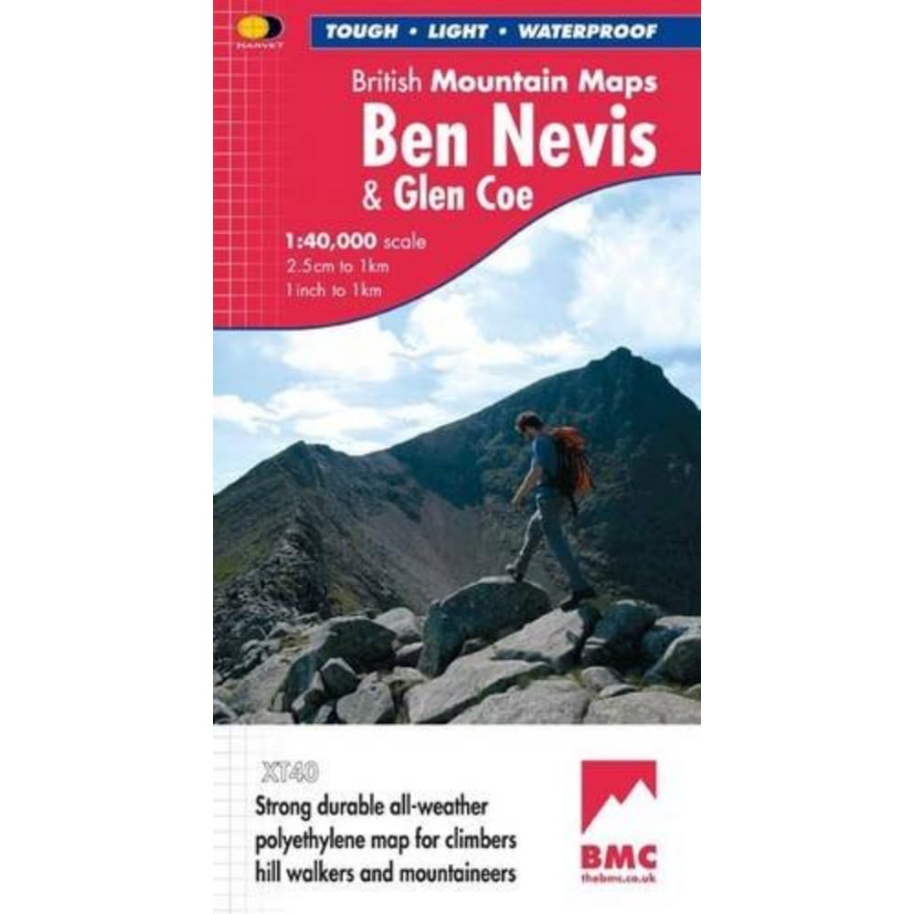 Ben Nevis and Glen Coe (British Mountain Map): 1
