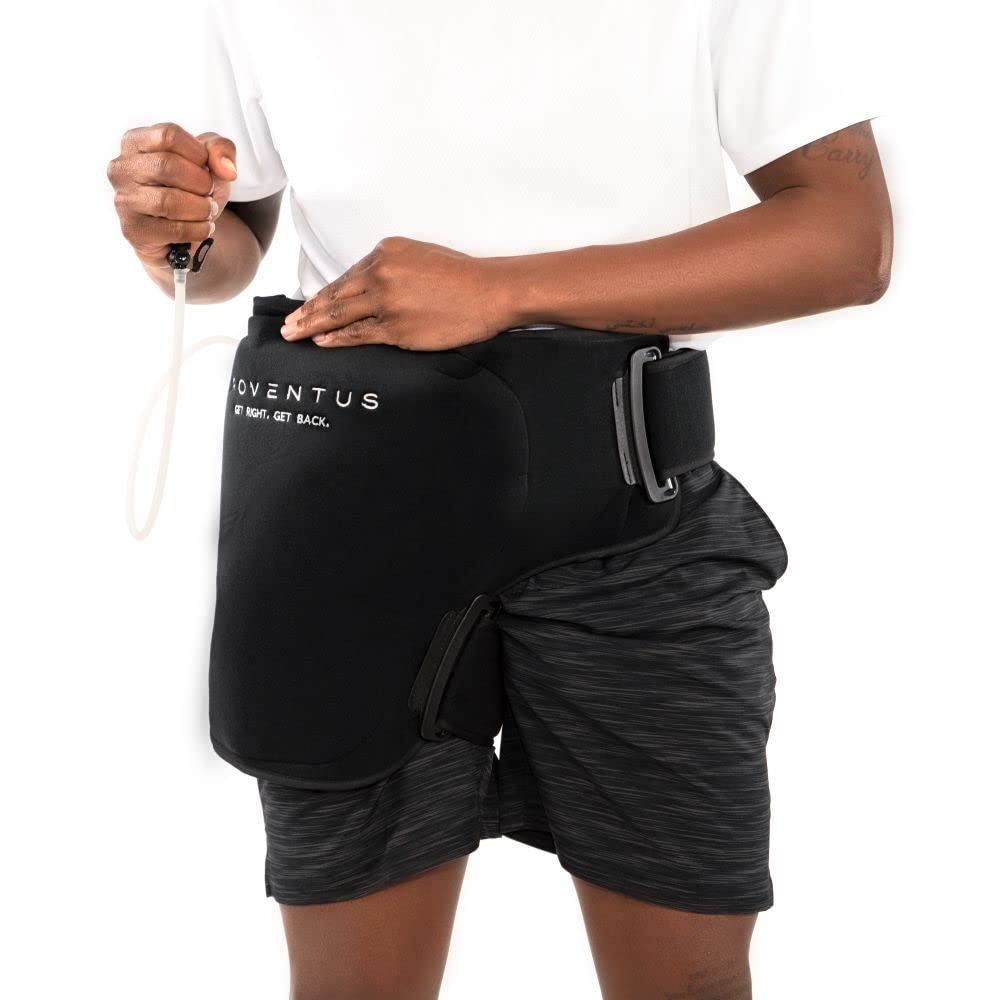 Proventus Hip Ice Pack Wrap: Orthopedic or Post Surgery Hip Support Brace | Reusable Ice Pack for Injuries, Sciatica Pain Relief Brace