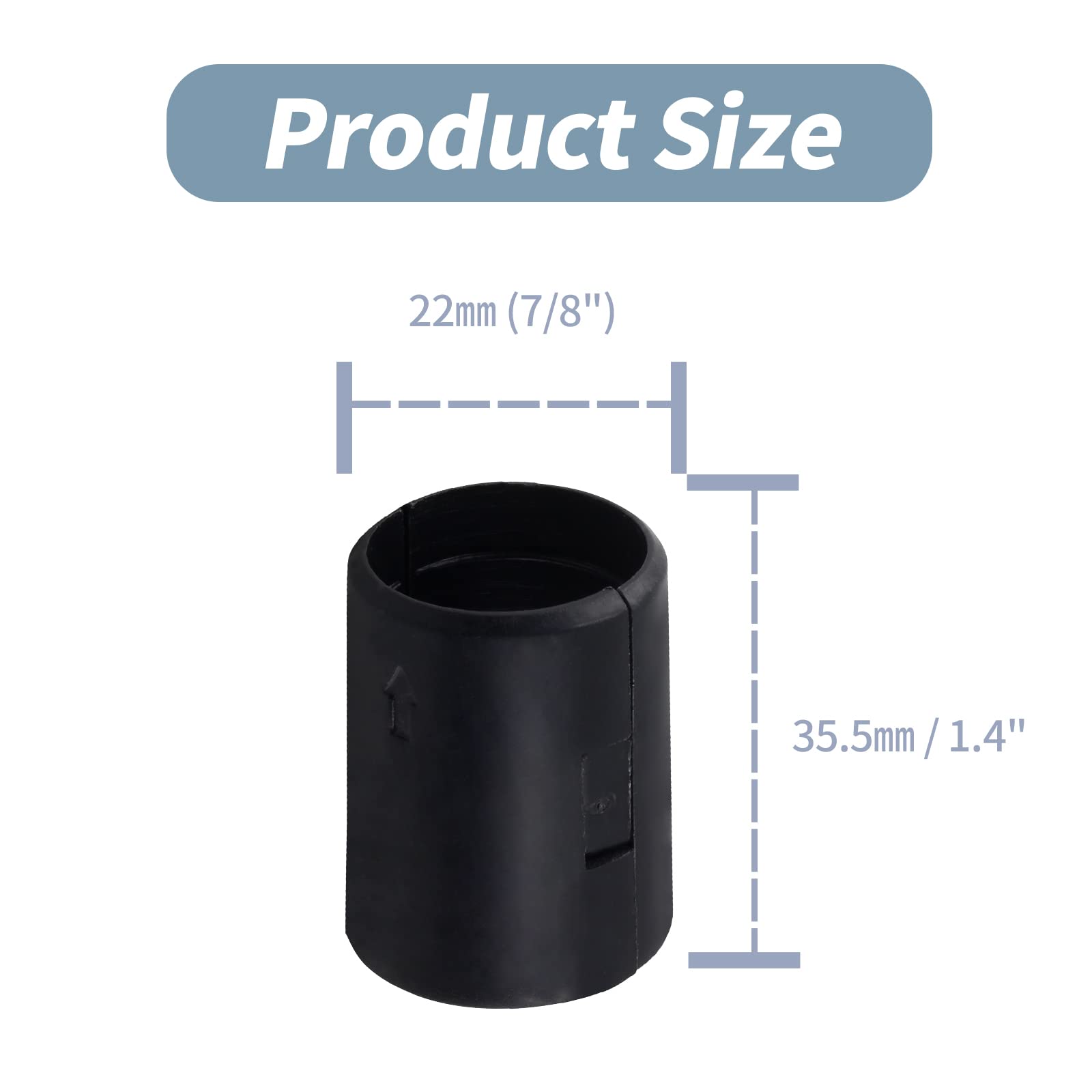 Wire Shelf Clips - 72 Pack -2