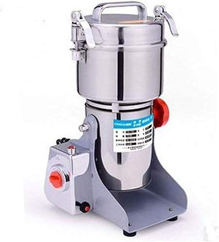 Tipo de oscilación a gran escala 24.69 oz Granos de acero inoxidable Molino de alimentos Molino Mayor Molinillo Pulverizador de alimentos 110V