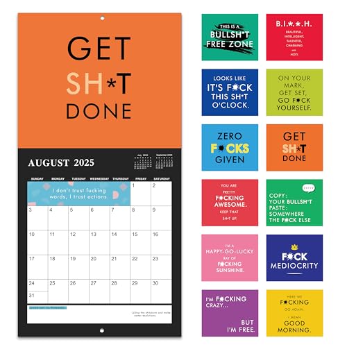 Maaibok PD30YMZHGL23H18B 2025 Calendar – 2025 Wall Calendar Funny cover