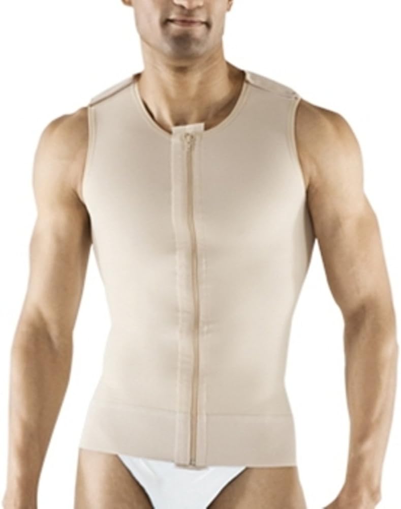 MARENAMen's 1st Stage Compression Vest (large, beige)