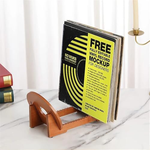 Almacenamiento de CD estantes para revistas y libros escritorio 5