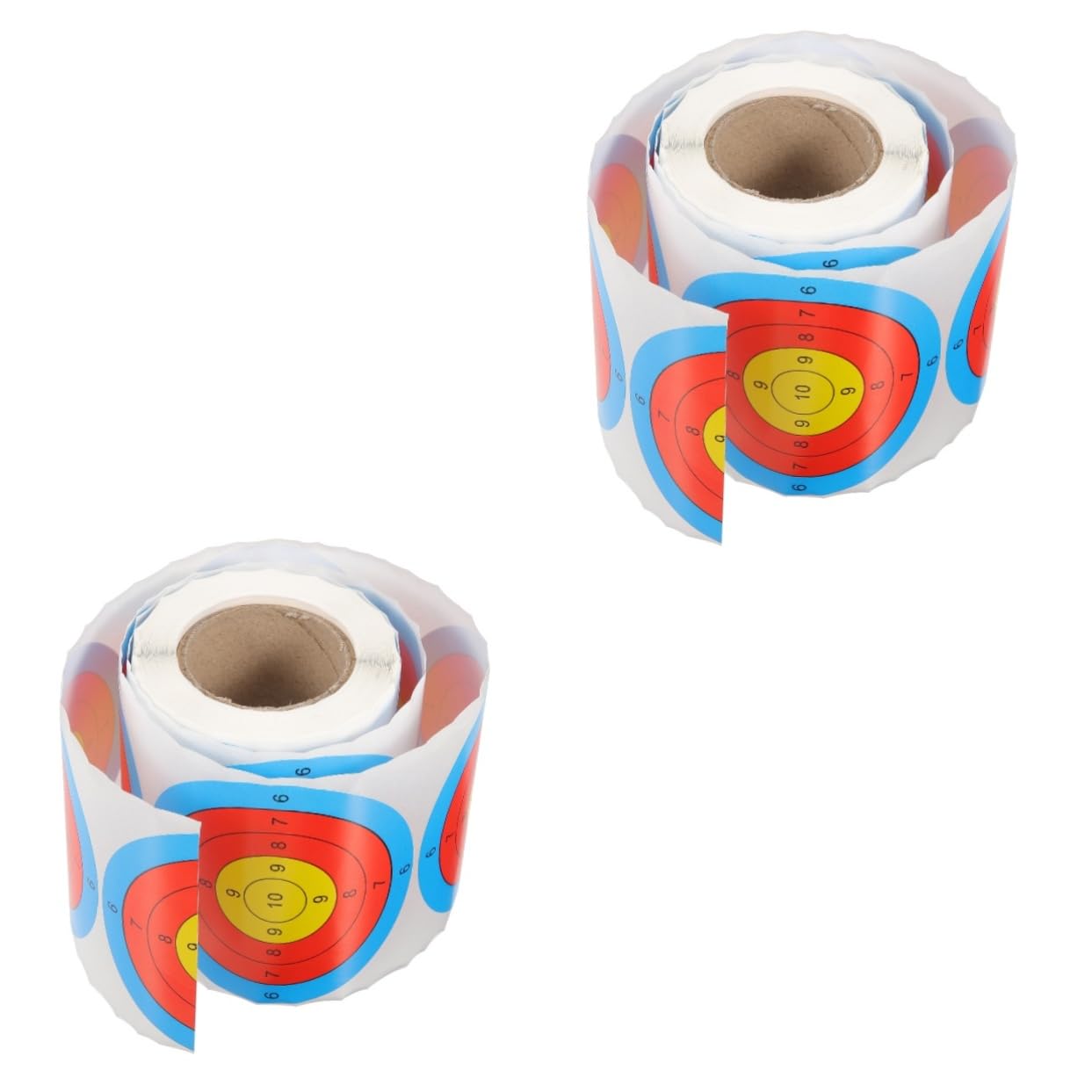 POPETPOP2 Rolls Target Paper Practical Stickers Sports Accessories Stickers for Training Reactive Sticker Shooting Tool Big Archery Shooting Targets Papers Spot Fluorescent Paper