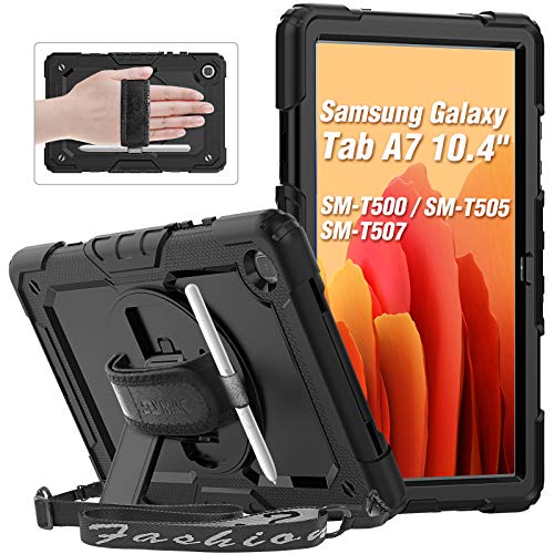 SEYMAC Funda Samsung Galaxy Tab A7 de 10,4 Pulgadas (SM-T500 / SM-T505), Funda Protectora de Cuerpo...