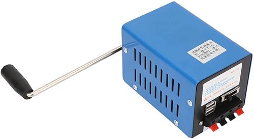 Miniatura 2 de Generador de manivela de mano Cargador de manivela Generador USB para experimentos de supervivencia de emergencia Fuente de alimentación Camping