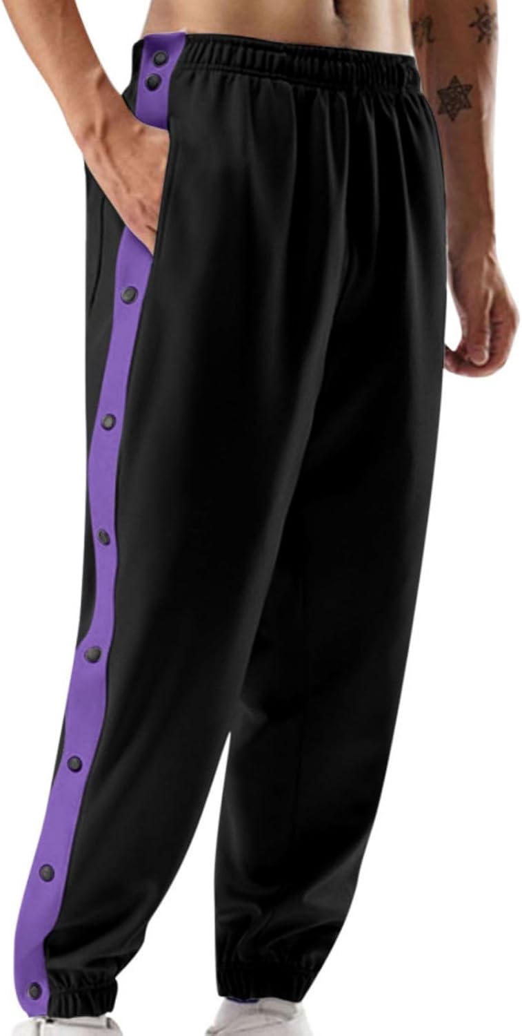 Mens Tear Away Athletic Pants Side High Split Nigeria Ubuy