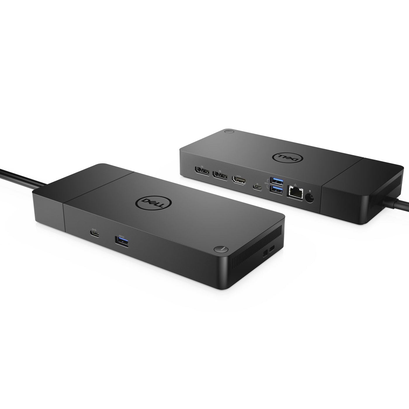 Stacja dokująca USB-C 240 W z 2 portami DisplayPort i HDMI, Gigabit Ethernet, koncentrator USB, obsługa wielu monitorów 5K, montaż VESA, 20,5 x 9 x 2,9 cm, czarny
