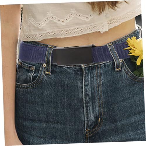 Men Canvas Web Belt Outdoor Utility Waistband for Camping and Hiking Gentlemen Work Belt4