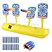 Blasland Objetivo Nerf para Pistolas Nerf con Restablecimiento Automático, Efectos Inteligentes de Sonido y Luz con 20 Dardos, Juguetes Niños 4 5 6 7 8 9 10 11 12 Años para Regalos Cumpleaños Yellow