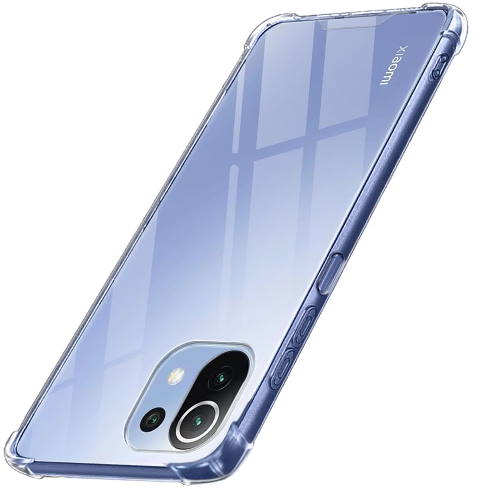 TheGiftKart ShockProof Clear Back Cover Case for Xiaomi Mi 11 Lite NE 5G / Mi 11 Lite | 360 Degree Protection | Hard Transparent Back Case for Mi 11 Lite / 11 Lite NE 5G (PC & TPU, Transparent Bumper) (B0CQ8HTCBZ) Amazon Price History, Amazon Price Tracker