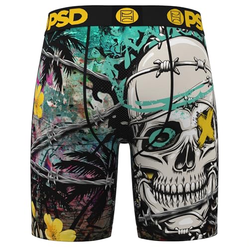 PSD Men's Chaos King Boxer Brief, Multi, XS4