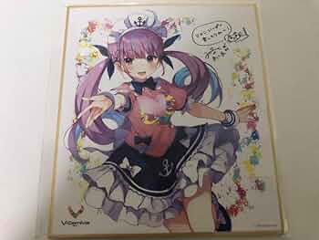 湊あくあ　Vカニ　コメント付きミニ色紙　ホロライブ　結城さくな 51b6zCqvYqL._UF350,350_QL50_.jpg