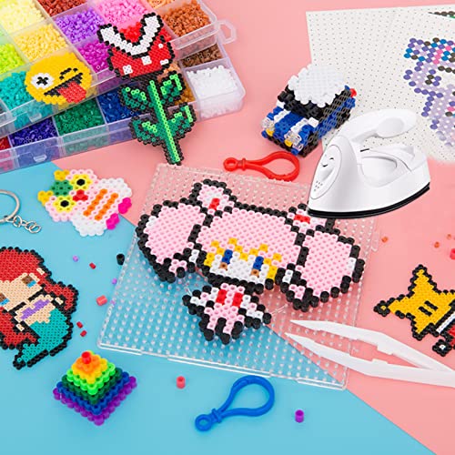 Mini Heat Press Small Iron Portable Heat Press Machine Mini Craft Iron with Charging Base Accessories for DIY T-Shirts, Shoes, Bag and Hats Heat Transfer Vinyl Projects (White) - Image 6