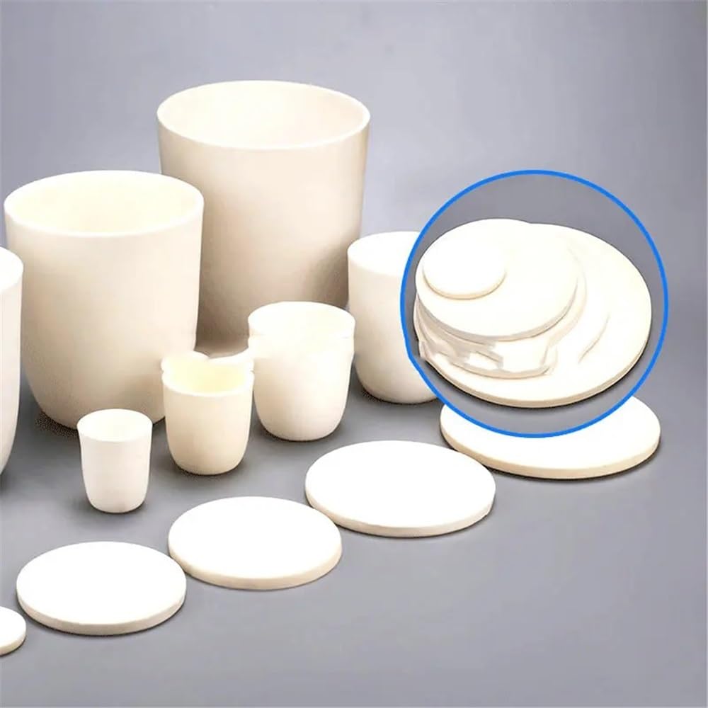 1 creuset haute température avec couvercle for laboratoire 5/10/20/25/30/50/100/150/200 ml/300 ml, 99%(200ml)