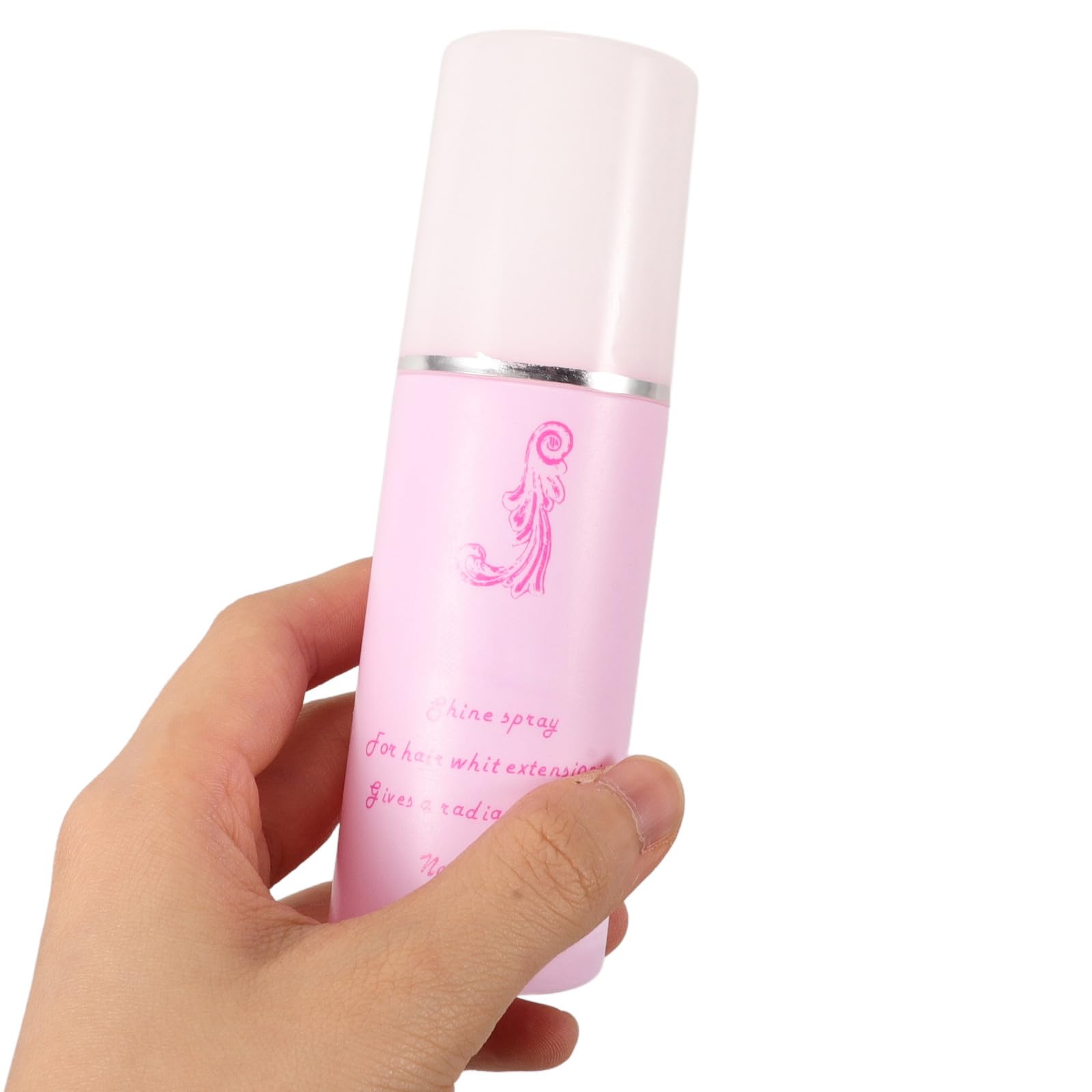 Spray per Chioma Bambole 100 Ml Rosa, Cura Districante Facile da Usare, Finitura Liscia e Morbida, per Chioma Sintetici e Treccine
