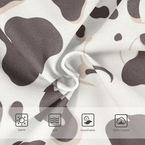 KLL Cow Spot Black and White Toddler Boys' Pure Cotton Briefs Underwear Cute Children Undies3