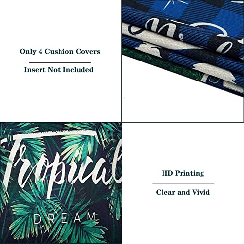 Federe Cuscini Divano 40x40cm Set di 4 Giallo ocra...