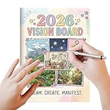 Soluzione regalo premurosa: Caratterizzato da una lussuosa copertina dorata a caldo, questo planner 2026 unisce fascino visivo e utilità grazie al suo layout organizzato per notare le tue idee. È progettato per abbellire i momenti di offerta in occasione di un compleanno o di una festa di Capodanno, offrendo un'esperienza regalo fluida e memorabile per segnare il tempo che passa.