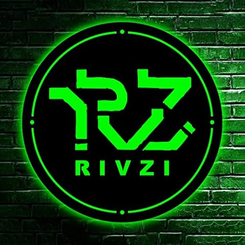 zouwii Logotipo de Madera con Luz LED Personalizado Cover