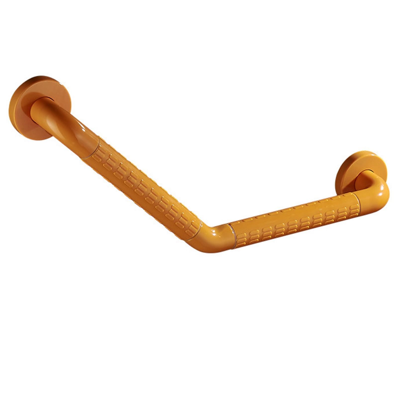 Yajuer Yellow 2 Pack Shower Grab Bar, Modern Stainless Steel Handicap Grab Bar For Bathtubs And Showers, Shower Safety Bar For Seniors Disabled(Yellow)