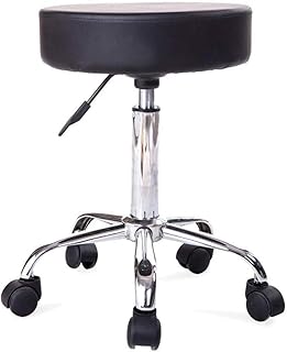PLLP Bares, Cafeterías, Sillas de Restaurante, Silla Taburetes de Bar Taburete Redondo Elevable a Prueba de Explosiones Taburete de Belleza Fisioterapia Masaje Silla de Uñas Taburete de Peluquería Ro