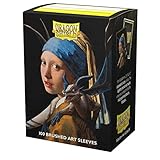 CardGame Arcane Tinmen Standard Brushed Art Sleeves - The Girl with the Pearl Earring (100)