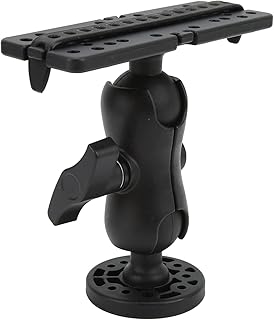 Aramox Fish Finder Mount, Marine Electronic Fish Finder Mount Bracket Base Plate Kit RAM B 111U Replacement for Garmin ECHOMAP Plus 72cv 73cv 74cv 75cv 77cv