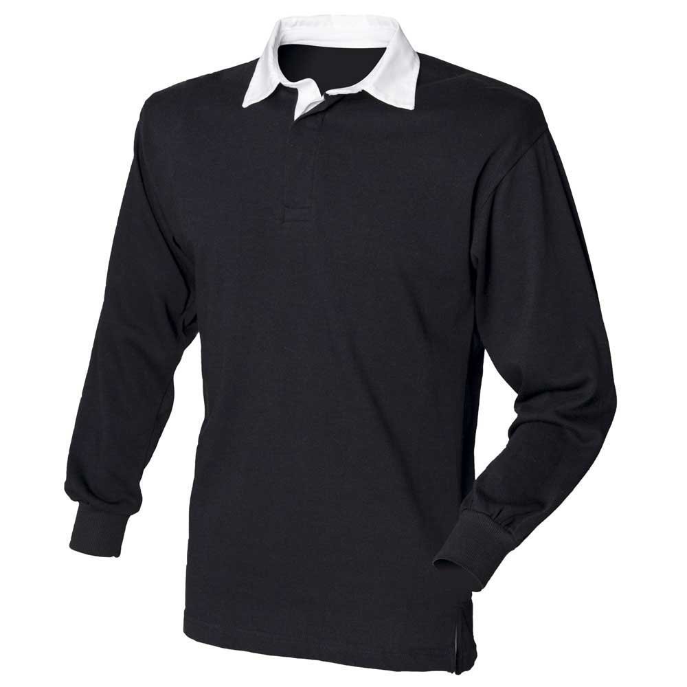 Front Row Long Sleeve Classic Rugby Shirt Mens