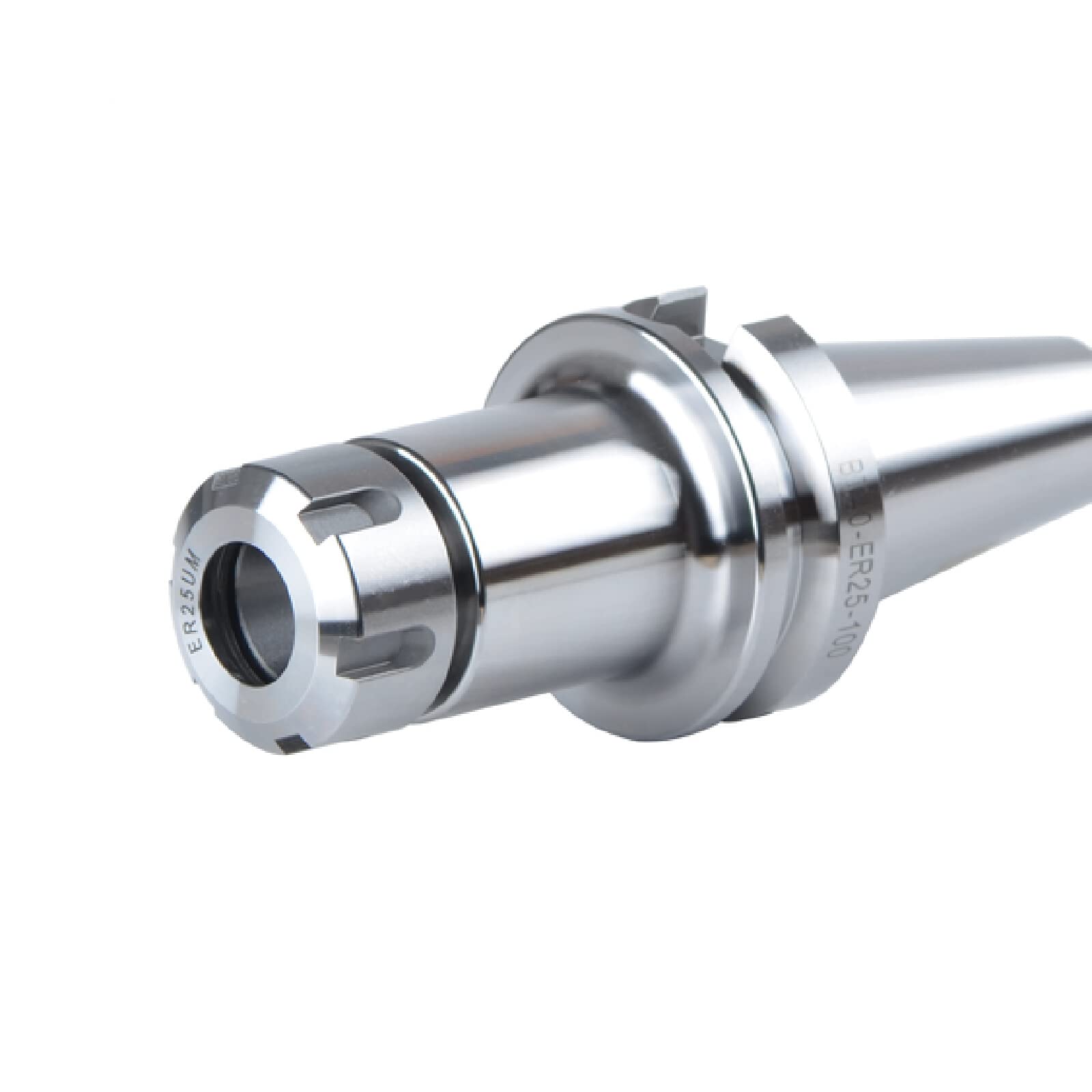 4Pcs BT40-ER16-100mm M16 Thread ER16 Collet Chucks - CNC Milling Toolholder