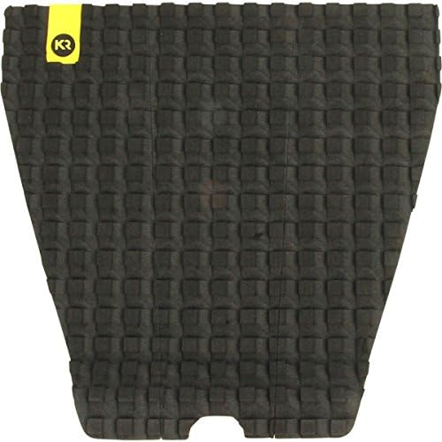 Kinetik Racing Geotrack Black Surfboard Traction Pad - 3 Piece