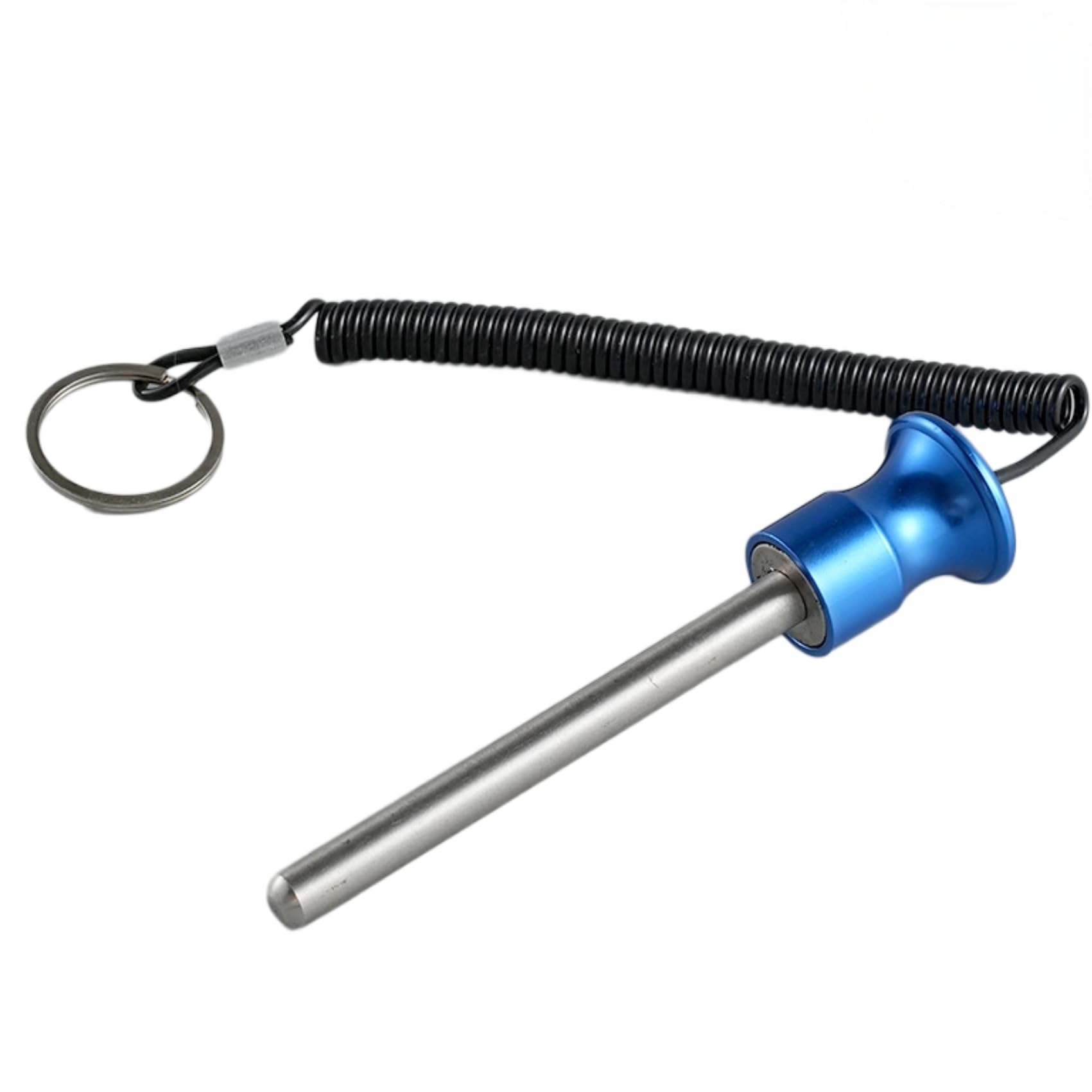 Gueiddi Gym Pin, Universal Aluminum Alloy Weight Stack Pin with Pull Rope for Fitness Equipment Pin Training