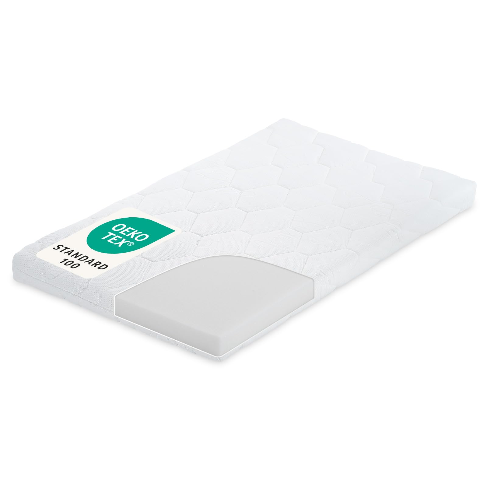 FabiMax Matratze für Beistellbett und Wiege (Classic, 90x55 cm)