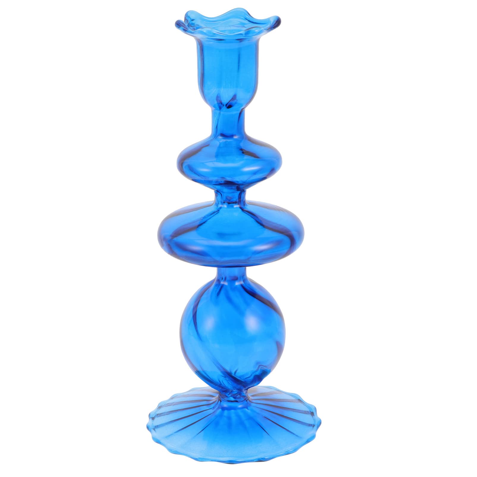 Candlestick Home Decorative Candleholder Decorative Candle Holder Candle Display Stand Elegant Candle Stand Wedding Decoration Home Desk Decor Desktop Decor Glass Candle Holder