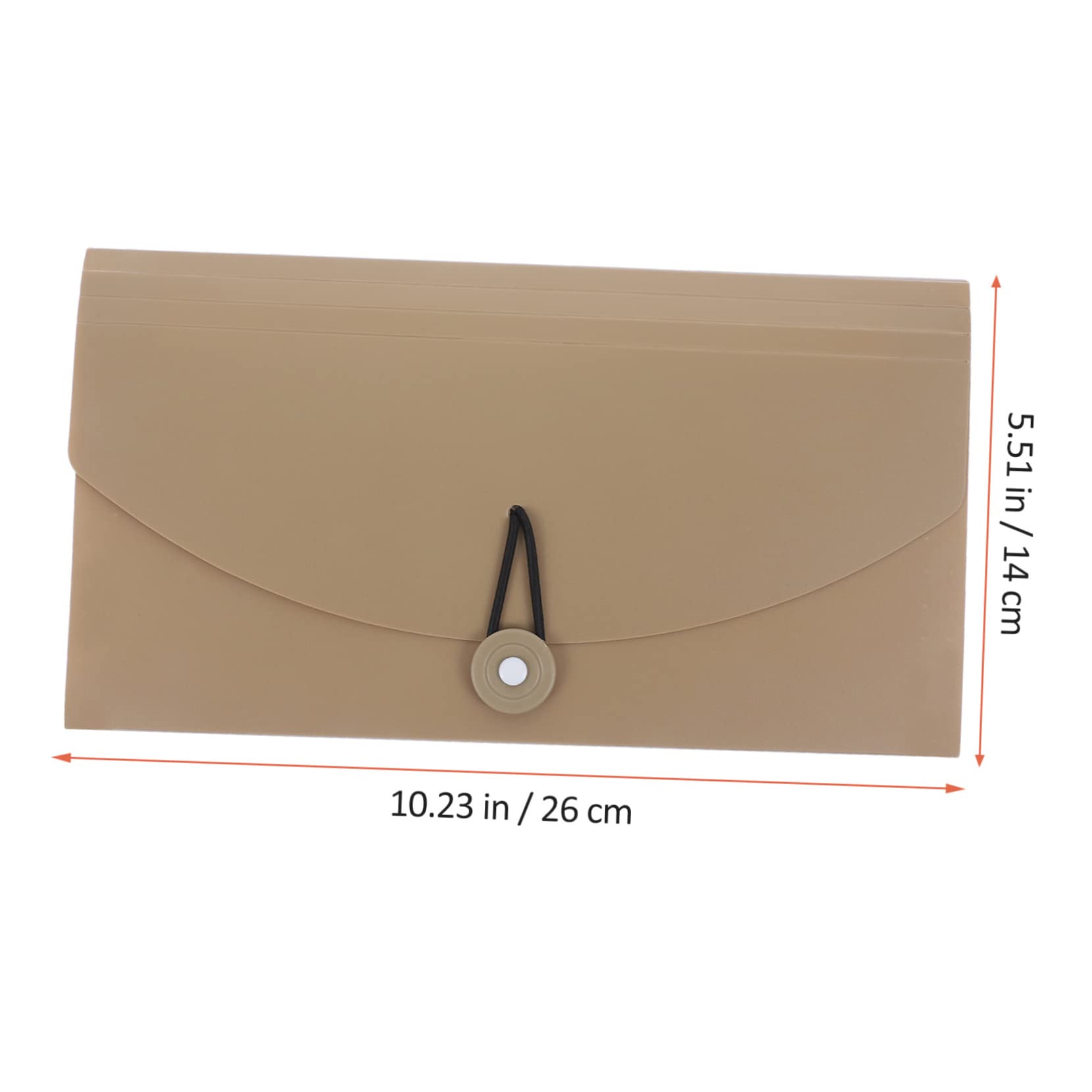 Homoyoyo Cartella Espandibile Per Documenti in Plastica Pp Organizer Fisarmonica e Etichette Colorate Per Classificare File Protetti Impermeabilmente