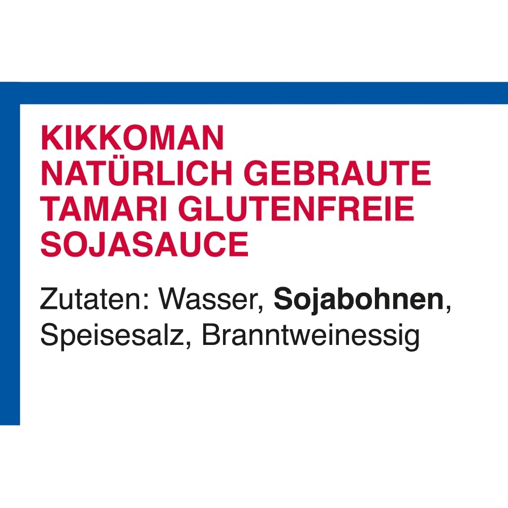 KIKKOMAN Salsa de Soja Sin Gluten 6x250ml