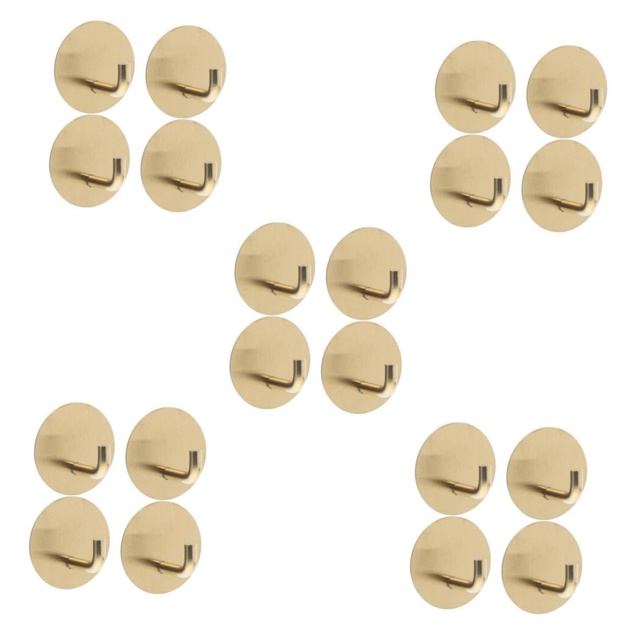 NUOBESTY 5 Series Gancho De Acero Inoxidable Para Colgar Toallas Gancho Para Puerta Gancho Para Toalla De Mano Toallero Adhesivo Toallero De Baño Perchero Gancho Adhesivo 4 piezas x 5
